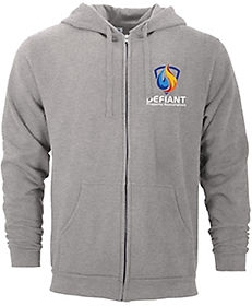 Promotional Apparel | Custom Promotional Clothing: M&O Unisex Zipper Hoodie Full Color